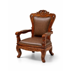 Ghế chủ tọa hội trường gỗ tự nhiên sơn PU bọc da cao cấp SVGHT018