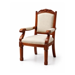 Ghế hội trường gỗ tự nhiên sơn PU bọc nỉ cao cấp SVGHT024