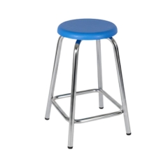 Ghế thí nghiệm mặt nhựa chân innox