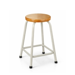 Ghế thí nghiệm chân sắt mặt gỗ