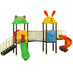 Nhà liên hoàn 2 khối cầu mây