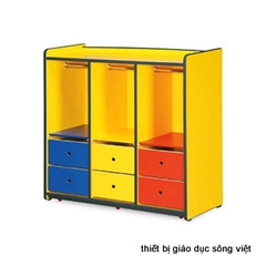 Tủ đồ chơi có ô đựng đồ