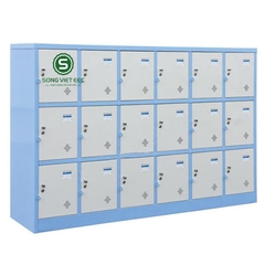 Tủ tư trang bằng sắt 18 ô