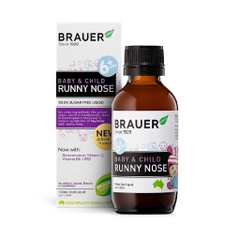 Siro Trị Sổ Mũi Brauer Runny Nose Của Úc Cho Bé Từ 6 Tháng