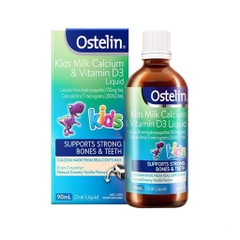 Ostelin Calcium & Vitamin D3 Khủng Long Liquid 90ml