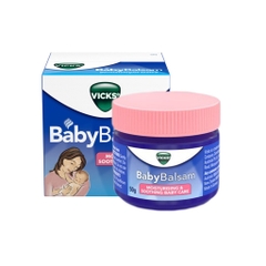 Dầu Bôi Cho Bé Vicks Baby Balsam 50g Chính Hãng Úc