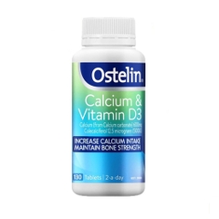 Vitamin D & Calcium Ostelin Của Úc, 130 viên