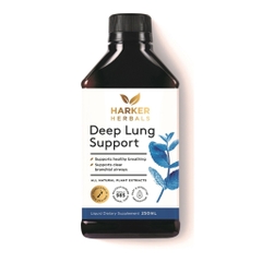 Siro bổ phổi Harker Herbals Deep Lung Support cho trẻ trên 12 tuổi, 250ml