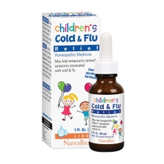 Siro Trị Cảm Cúm Cho Bé Cold & Flu Chính Hãng Của Mỹ 30ml