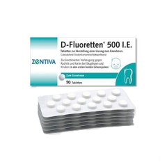 Vitamin D Fluoretten 500 I. E. Đức (90 viên)