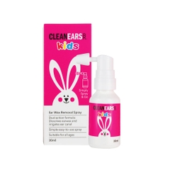 Xịt Tan Ráy Tai Clean Ears Kids 30ml Của Úc