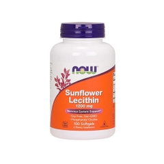 Viên Uống Now Foods Sunflower Lecithin Hỗ Trợ Ngừa Tắc Tia Sữa