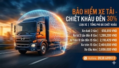 BẢO HIỂM XE TẢI & ĐẦU KÉO - CHIẾT KHẤU 30% FREE SHIP TOÀN QUỐC