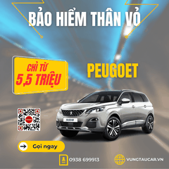 Bảo hiểm ô tô PEUGOET Vũng Tàu