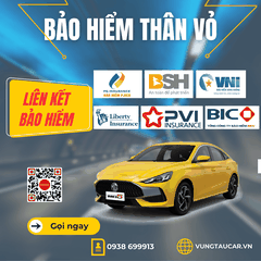 Bảo hiểm ô tô MG Vũng Tàu