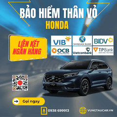 Bảo hiểm ô tô HONDA Vũng Tàu
