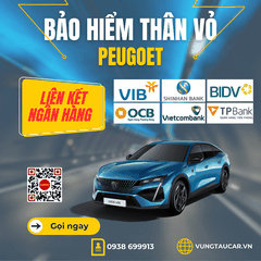 Bảo hiểm ô tô PEUGOET Vũng Tàu