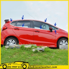 Viền khung kính xe Honda Jazz