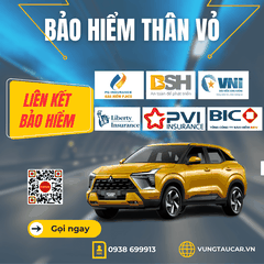 Bảo hiểm ô tô MITSUBISHI Vũng Tàu