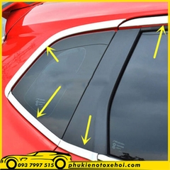 Viền khung kính xe Honda Jazz