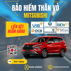Bảo hiểm ô tô MITSUBISHI Vũng Tàu