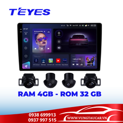 Màn hình TEYES CC3 2K 360 Liền Camera 360