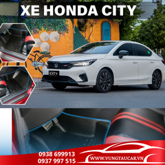 Thảm Venus lót sàn ô tô Honda City - Nhựa TPE đúc khuôn cao cấp