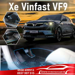 Thảm Venus lót sàn ô tô Vinfast VF9 - Nhựa TPE đúc khuôn cao cấp