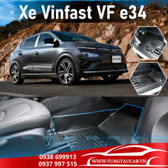 Thảm Venus lót sàn ô tô Vinfast VF e34 - Nhựa TPE đúc khuôn cao cấp
