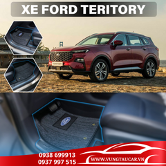 Thảm Venus lót sàn ô tô Ford Teritory - Nhựa TPE đúc khuôn cao cấp
