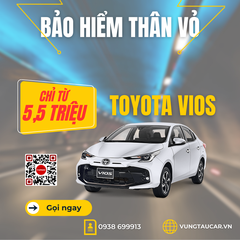 Bảo hiểm ô tô TOYOTA Vũng Tàu