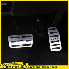 Bộ ốp chân phanh, chân ga xe Honda City