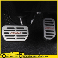 Bộ ốp chân phanh, chân ga xe Toyota Altis