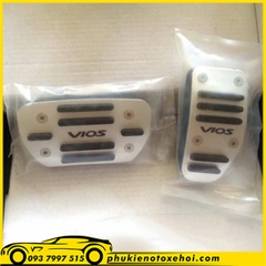 Bộ ốp chân phanh, chân ga xe Toyota Vios