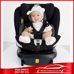 Ghế trẻ em trên ô tô Animo OneFit Isofix 360 (0-36kg, R44, CS008, Onyx)