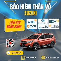 Bảo hiểm ô tô SUZUKI Vũng Tàu