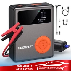 KÍCH BÌNH & BƠM LỐP VIETMAP 4 TRONG 1