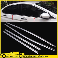 Nẹp viền chân kính xe Honda City