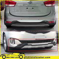 Ốp cản trước sau xe Kia Rondo
