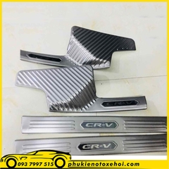 Ốp nẹp bước chân trong xe Honda CRV
