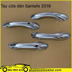 Ốp tay nắm cửa xe Hyundai Santafe