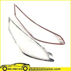 Ốp viền đèn pha xe Hyundai Santafe