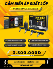 Cảm biến áp suất lốp tích hợp màn hình Android
