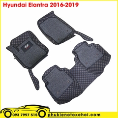 Thảm sàn da 6D xe Hyundai Elantra 2016-2019