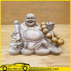 Tượng Phật Di lặc gỗ Xí mụi