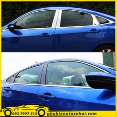 Viền khung kính xe Honda Civic