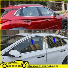 Viền khung kính xe Hyundai Kona