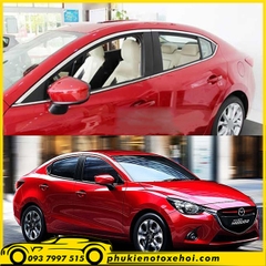 Viền khung kính xe Mazda 2