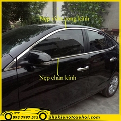 Viền khung kính xe Toyota Vios