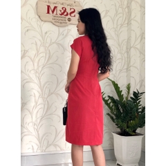 Đầm ôm suông tay con S&M cực tôn dáng, giá rẻ, vải mát GR202- Hình thật do shop chụp